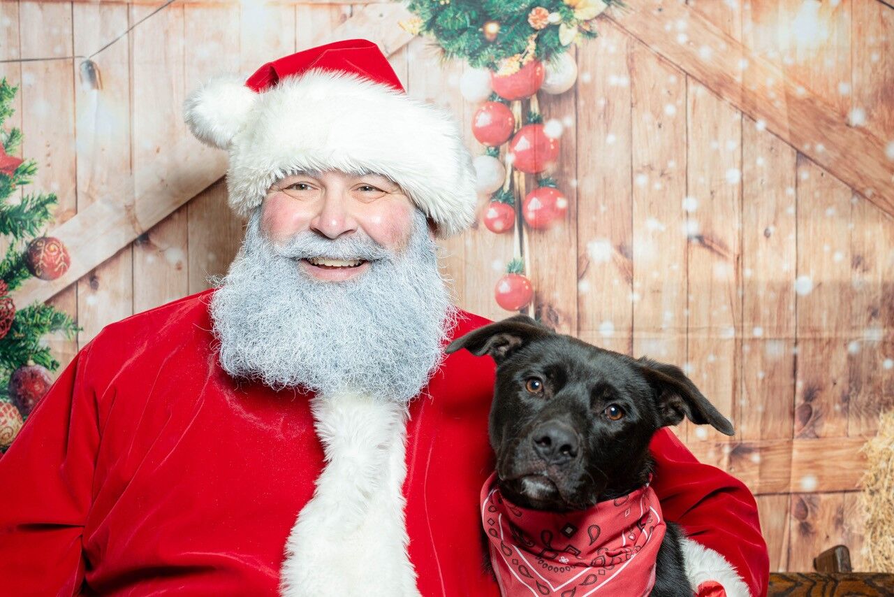 Santa and Jameson.